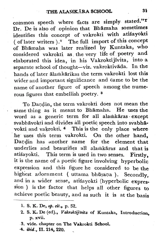 An Outlines of Sanskrit Poetics